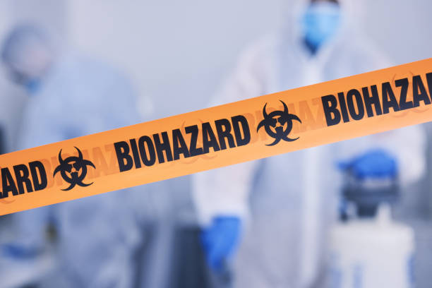 Professional Biohazard Cleanup technician working in Holstein, IA